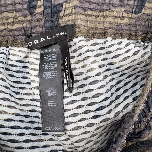 Koral Double Layer Netz Sweats Joggers in Camo Women’s Size XS - Picture 5 of 7